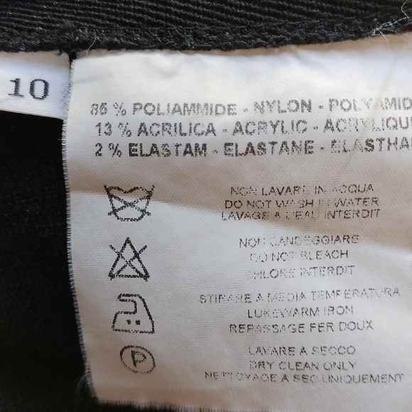 F. by Faconnable pleated stretch dress pants size 10 - Picture 13 of 16